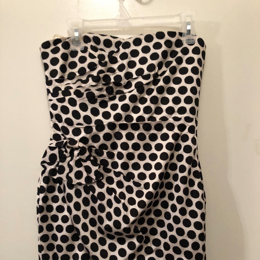 Polka dot mini dress